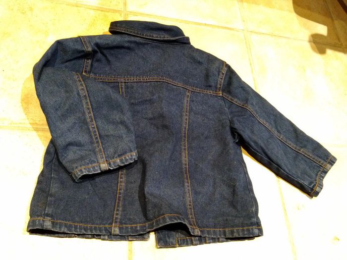 Manteau ou/et veste en jeans fille 2 en 1, mayoral, 4 ans - photo numéro 2
