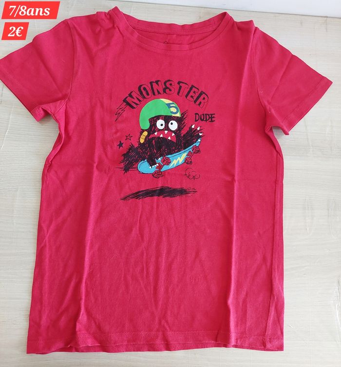 T-shirt Monster garçon 8ans - photo numéro 2