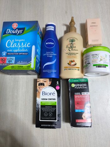 Lot produits de beauté 