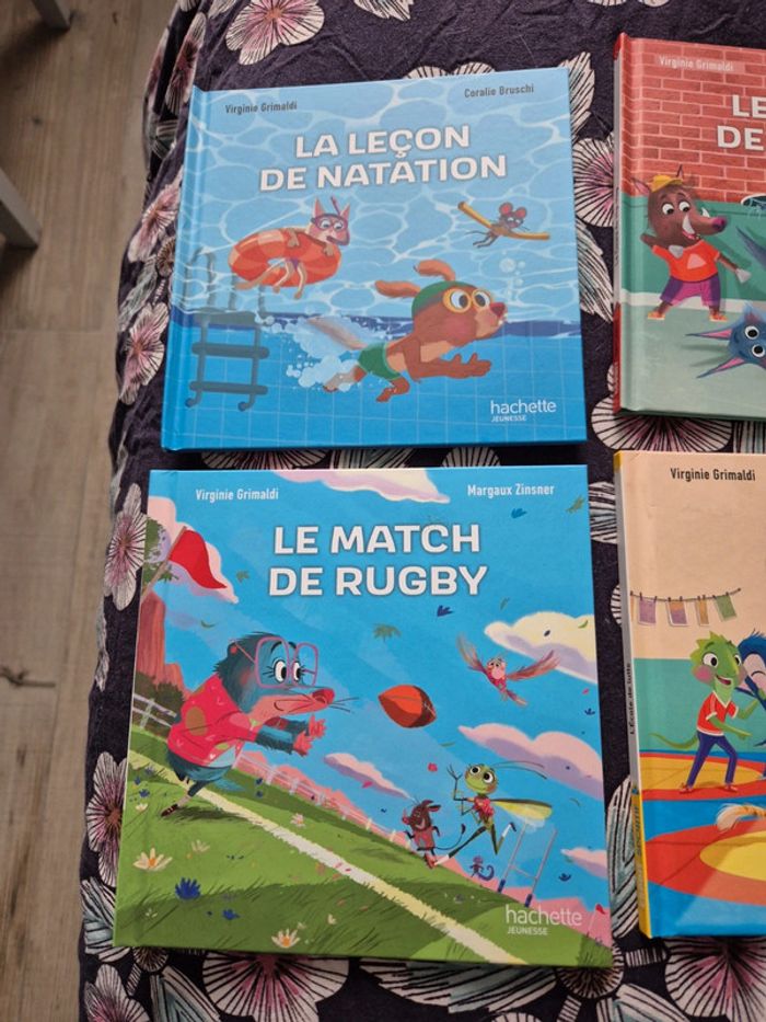 Lot livres hachette jeunesse esprit sportif - photo numéro 2