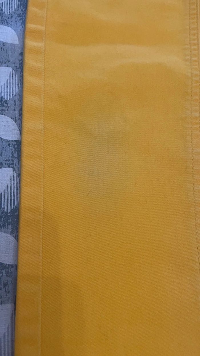 Pantalon jaune moutarde Gemo 10 ans - photo numéro 7