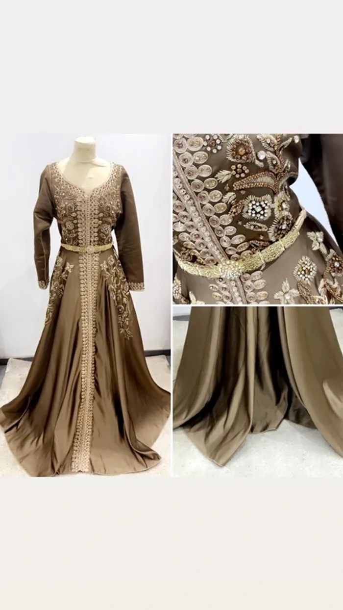 Joli caftan coupe évasé