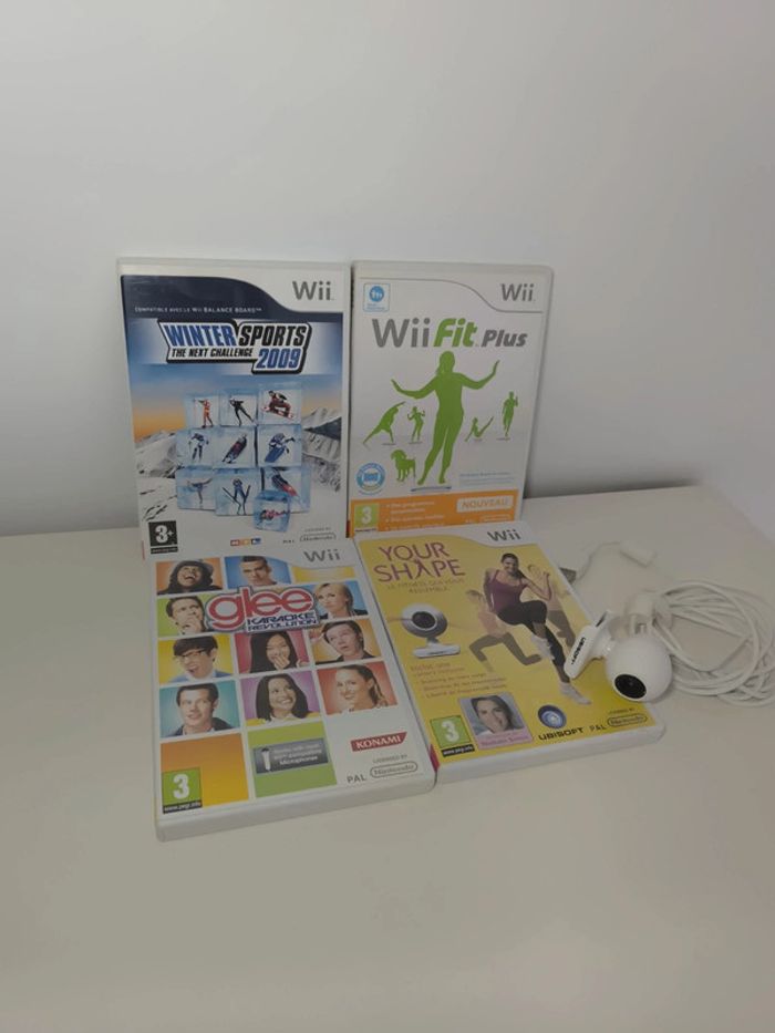 Wii - lot de 4 jeux