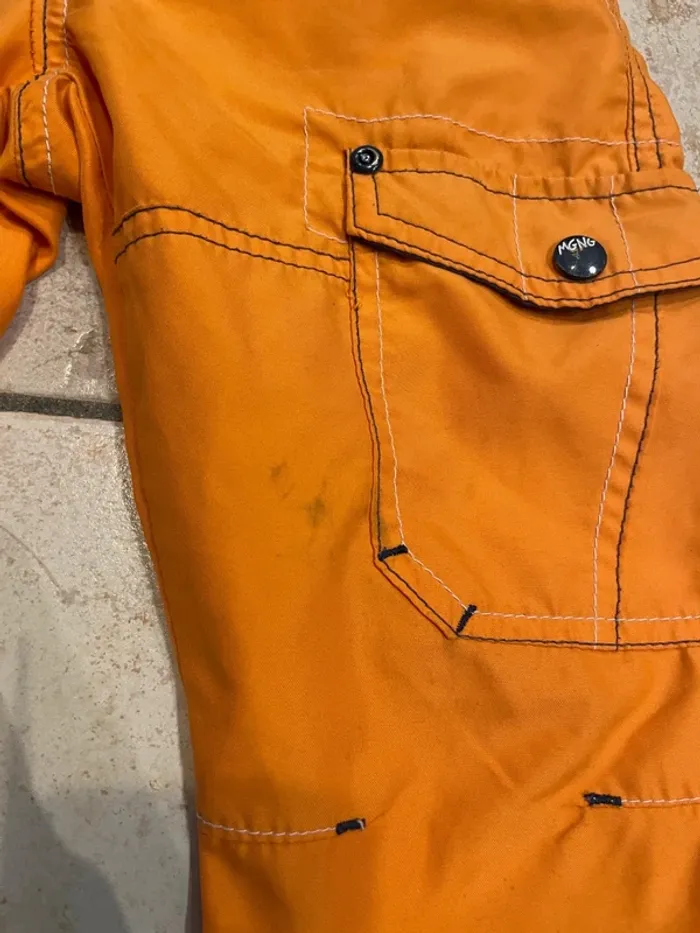 Bermuda / pantalon Mini Gang 5ans orange - photo numéro 4