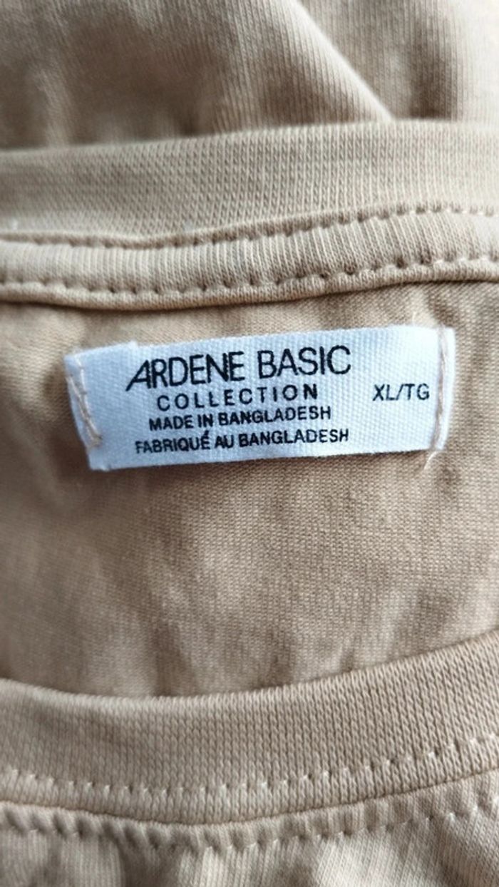 Tee shirt beige court Ardene taille xl femme - photo numéro 8