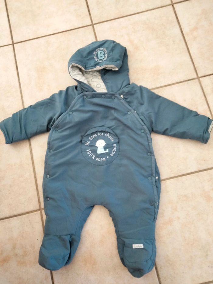 Combinaison pilote bleue