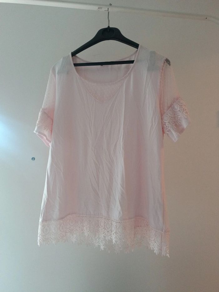 Blouse rose