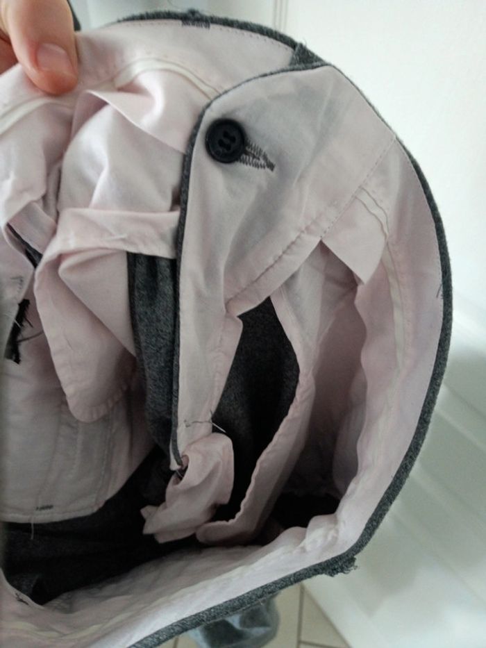 Pantalon gris h&M taille 40 - photo numéro 10