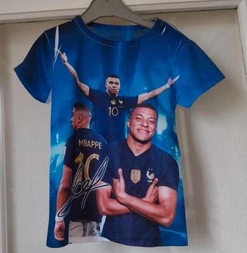 T-shirt Mbappe 4 ans neuf