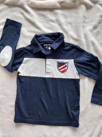 Polo manches longues 4 ans