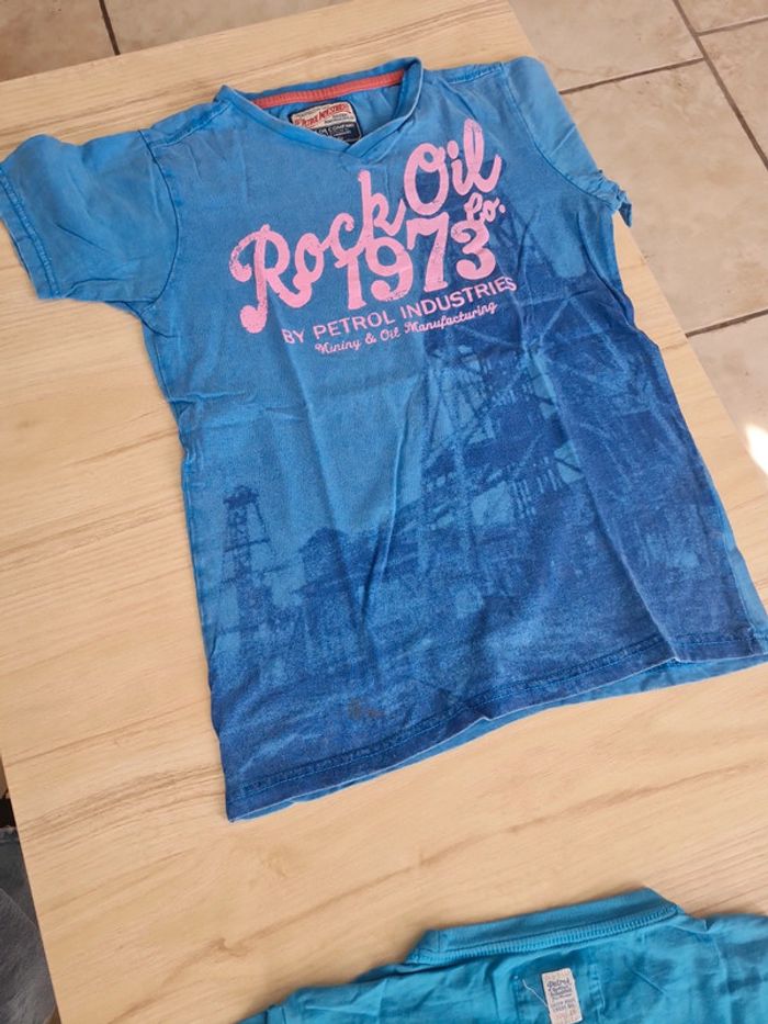 2 tee shirt Petrol Industries 12 ans - photo numéro 2