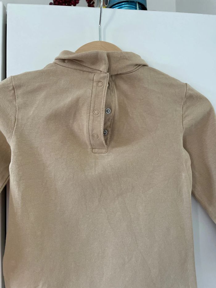 Tee shirt col montant hérisson 24 mois - photo numéro 3