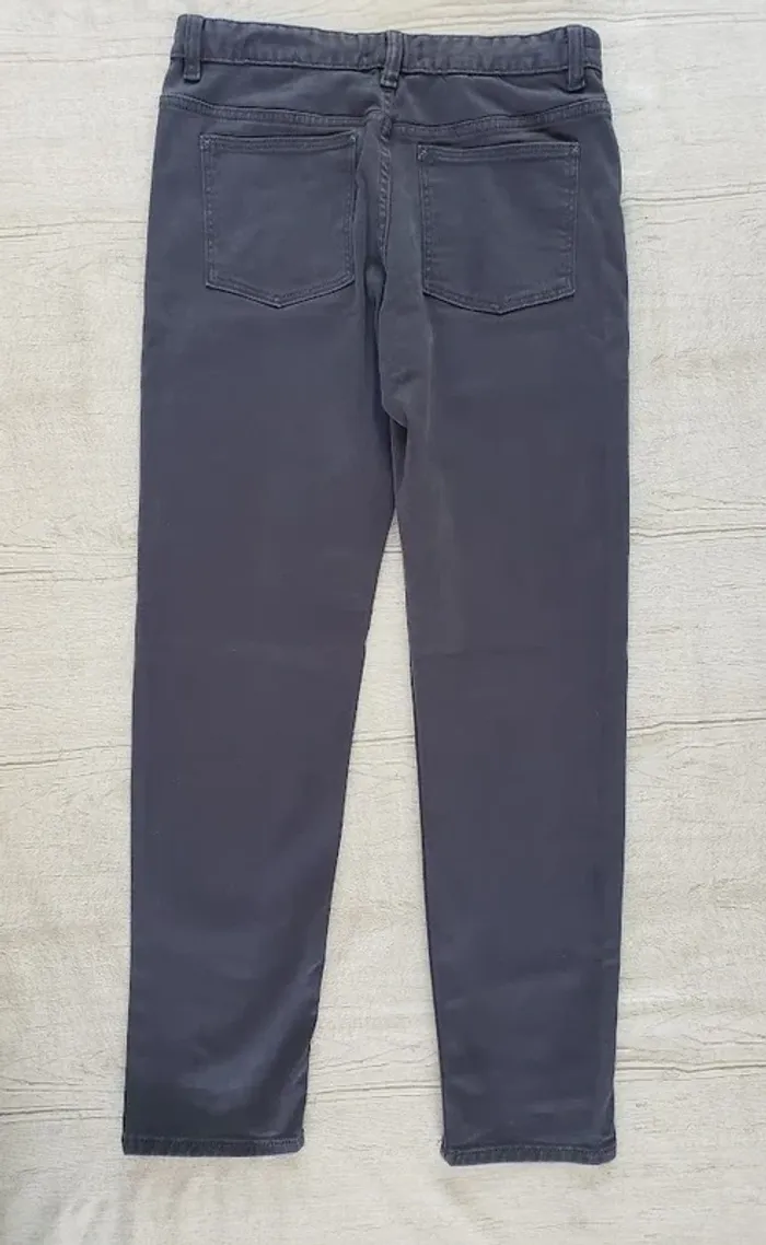 Pantalon Mango garçon 13-14 ans gris anthracite - photo numéro 2