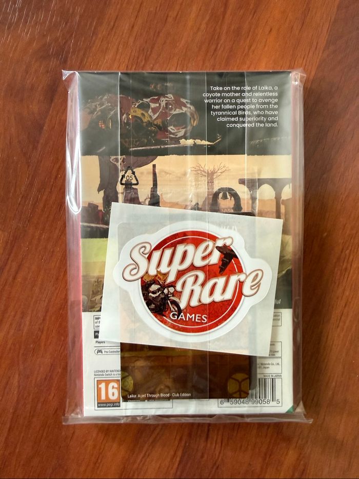 SRG#134: Laika : Aged through Blood, Jeu Nintendo Switch Super Rare Games NEUF sous blister avec Slipcover - photo numéro 2