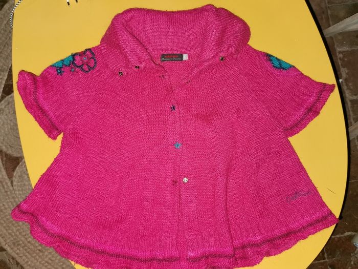 Gilet poncho catimini 8 ans