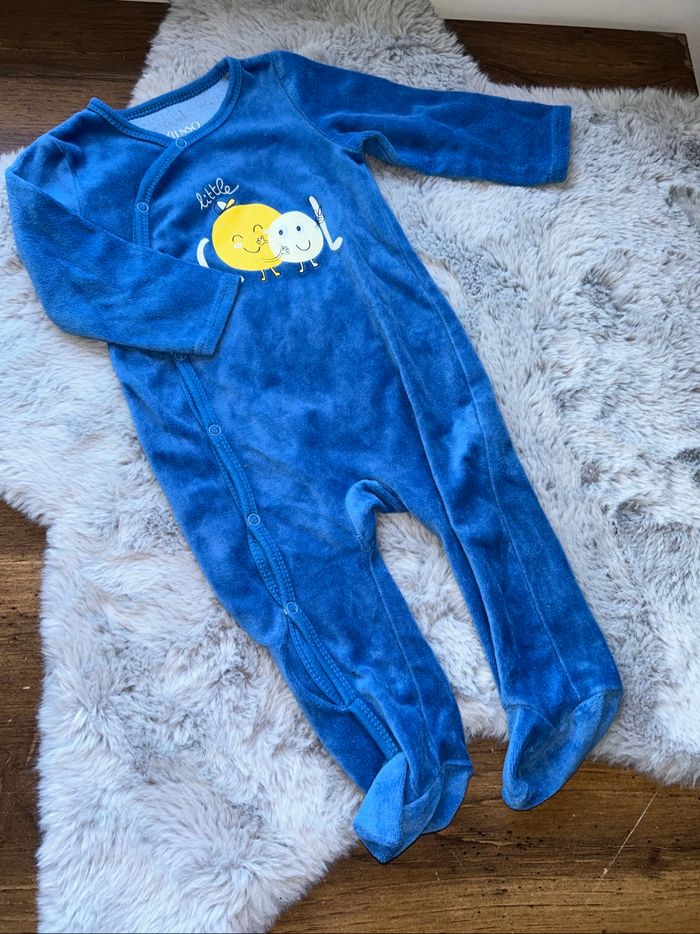 Pyjama bleu - 9 mois - In Extenso