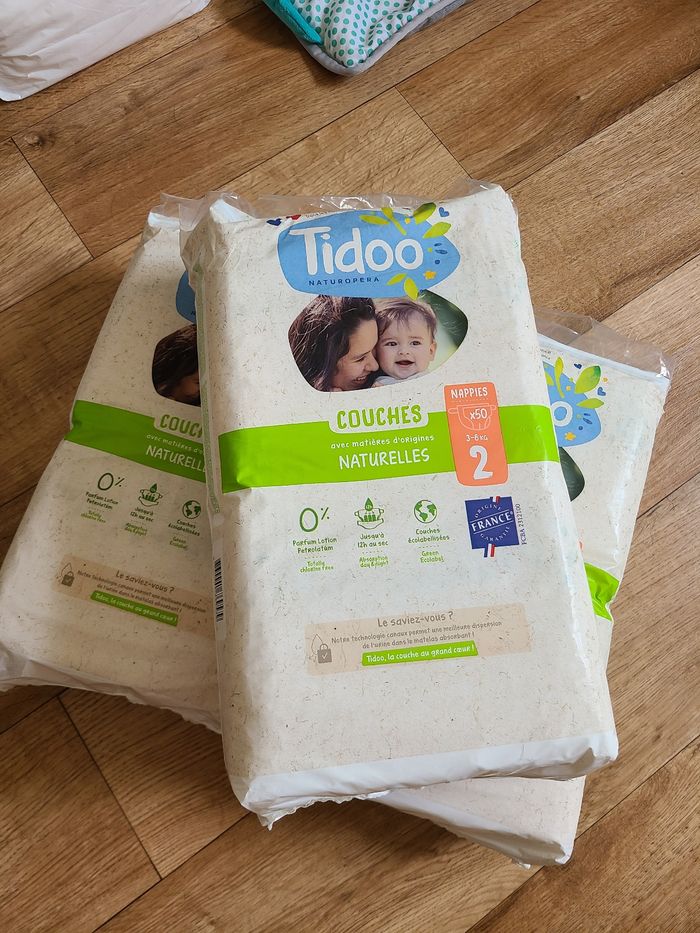 Lot de 3 paquets de couches Todoo Nature