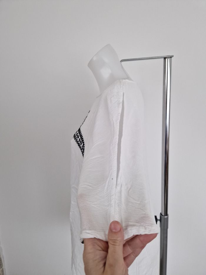 Tunique blanche a motif noir Promod - photo numéro 4