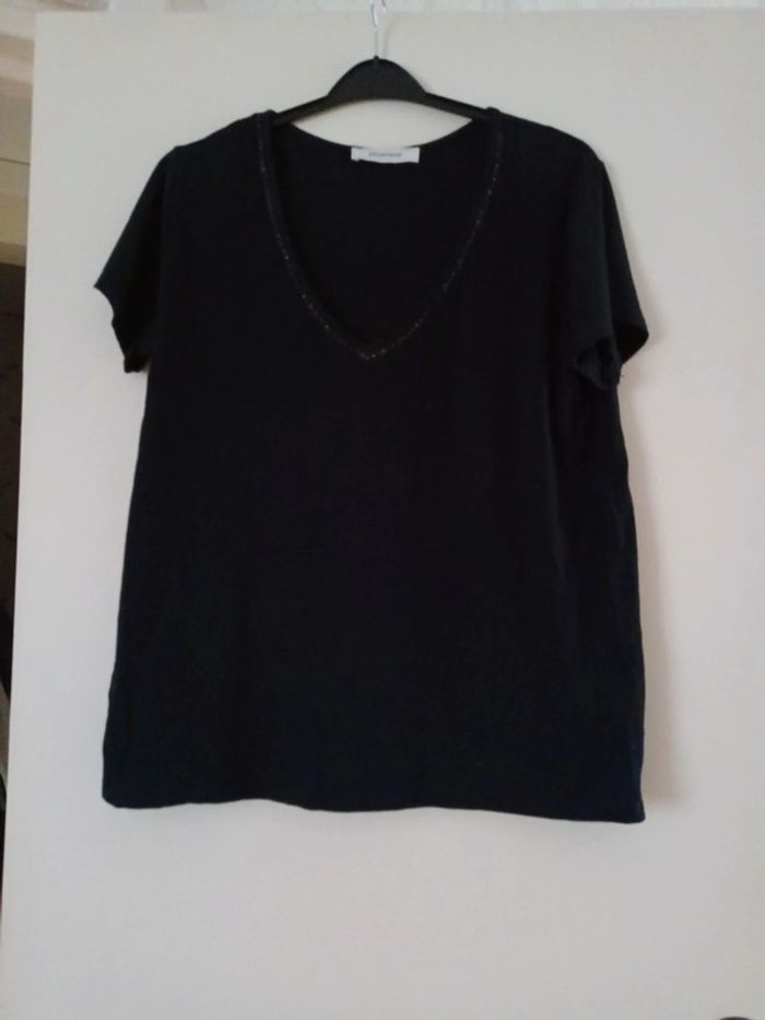 Tee-shirt noir Promod - photo numéro 3