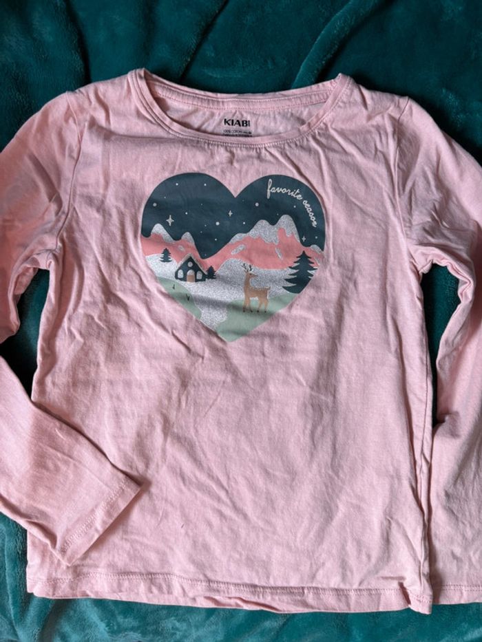 Haut rose 8 ans