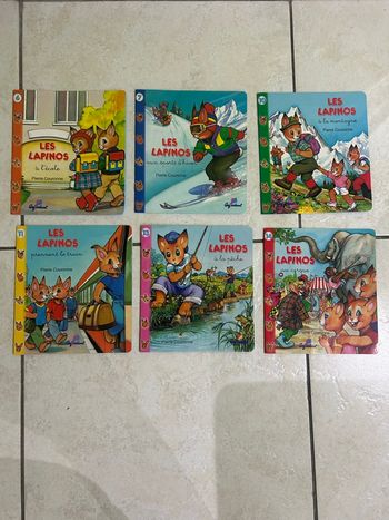 6 livres les Lapinos 