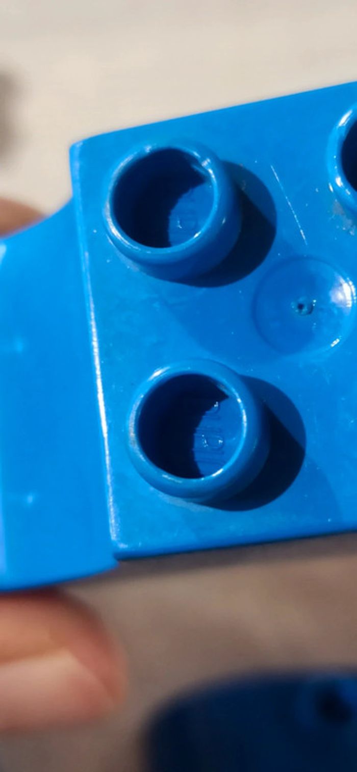 Briques de construction bleues lego duplo - photo numéro 11