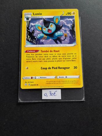 Carte Pokémon Luxio 32/072