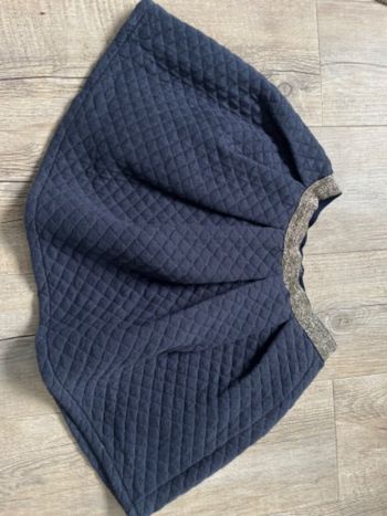 Jupe patineuse marine et doré 5/6ans