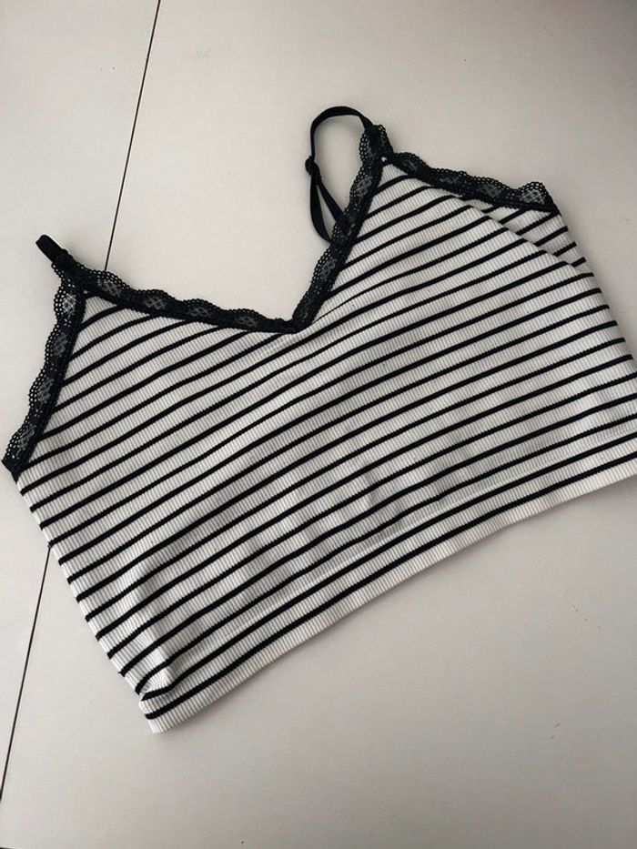 Brassière primark marinière taille 40