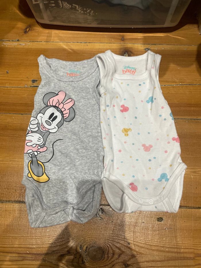 Lot de 2 bodies Disney Minnie