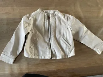 Veste imitation cuir fille 2 ans tape à l’œil
