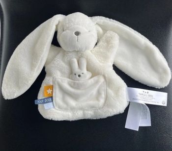 Doudou, lapin fourrure