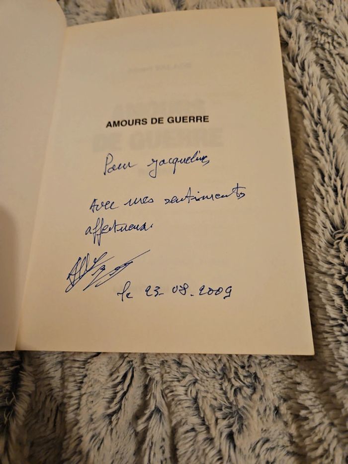 🎈Livre Amours de guerre - photo numéro 3
