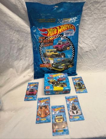 Kit panini Hotwheels on the Road neufs scellés