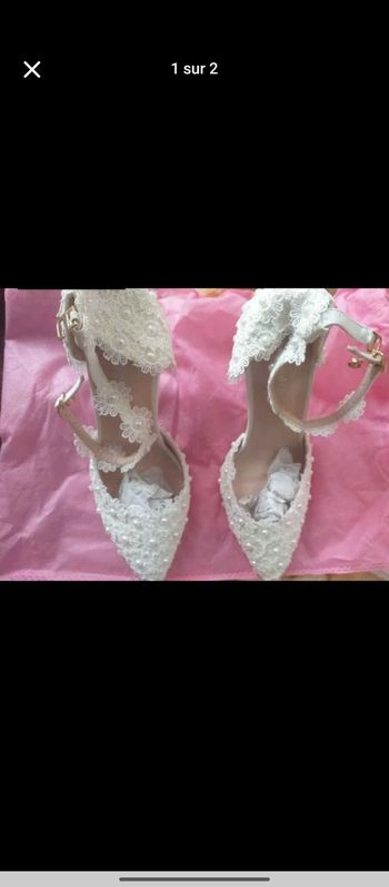 Chaussures Talon blanche 