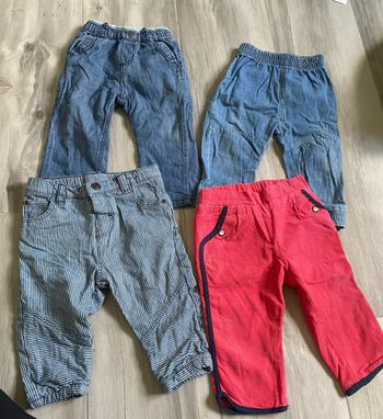 4 pantalons