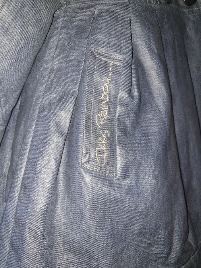 Imperméable bleu jean IKKS 3 ans - photo numéro 5