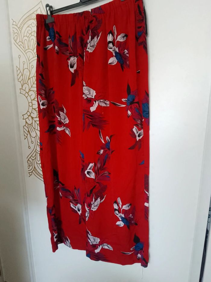 Pantalon rouge bohème taille 46