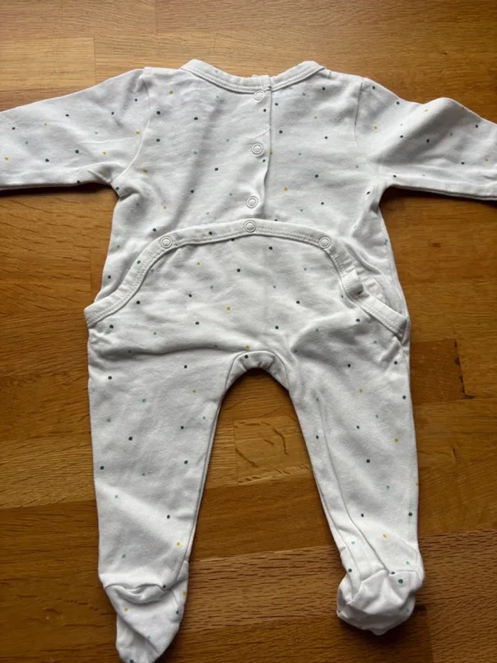 Pyjama coton Vertbaudet naissance garçon neuf - photo numéro 3