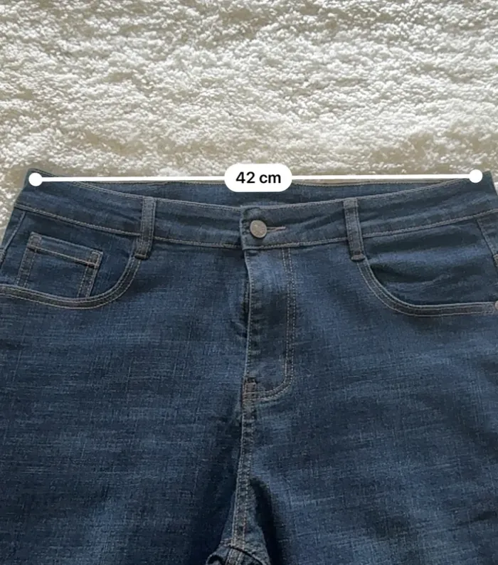 Jean Denim - Coupe Droite - Homme Taille XL - Excellent État - photo numéro 7