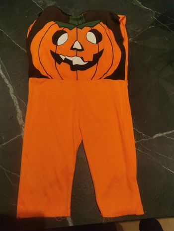 Déguisement citrouille halloween