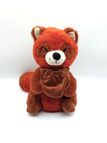 Peluche doudou panda roux Flying Tiger 30 cm bébé panda roux manquant sos doudou
