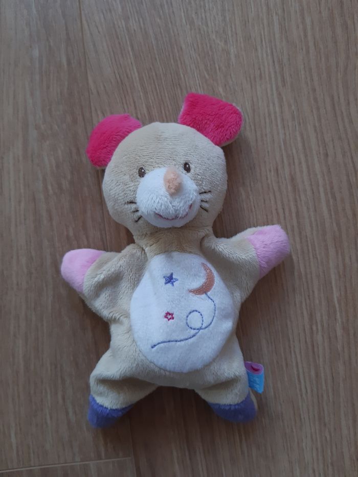 Doudou souris sucre d'orge
