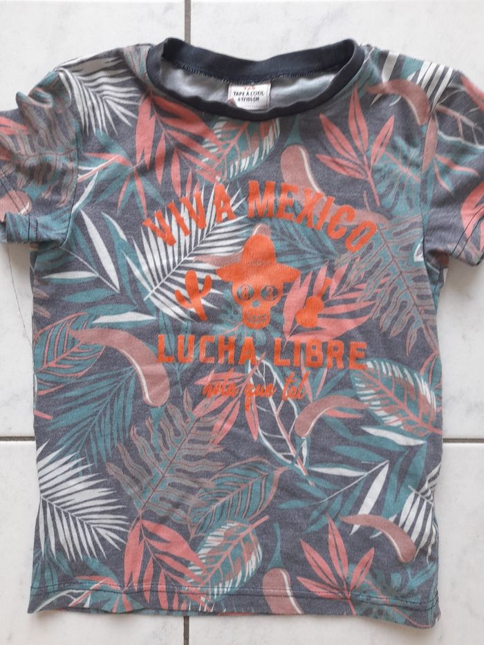 T-shirt manche 4 ans