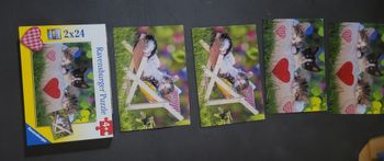 Puzzle chat 2X 24pieces