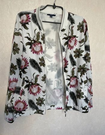Veste à fleurs
