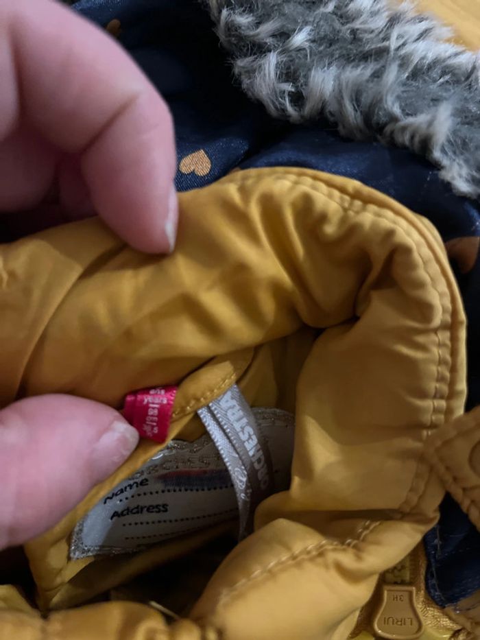 Manteau jaune - photo numéro 3