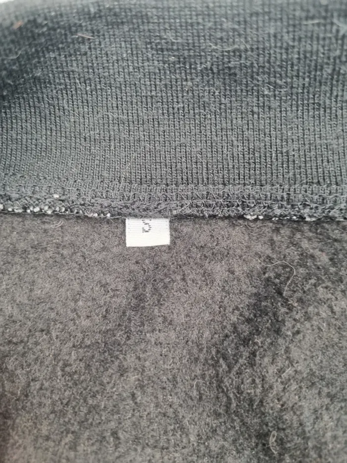 Veste de collège noire et verte – Taille S Homme (mesures en photos) - photo numéro 4