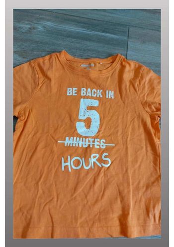 Tee shirt orchestra orange 6 ans