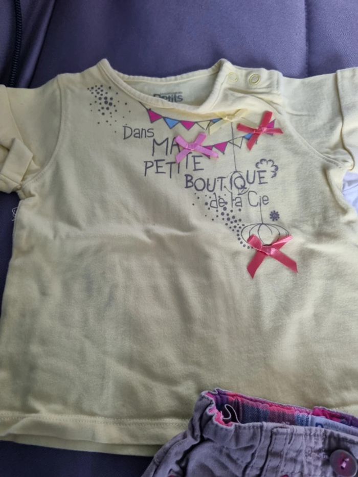 Jupe 2 t-shirt 18 mois la compagnie des petits - photo numéro 2